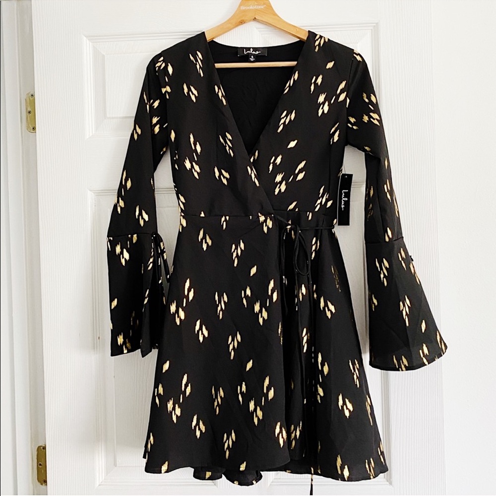 Lulus Wrap Mini Dress